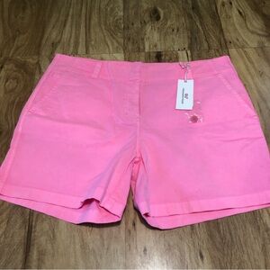 NWT Vineyard Vines Malibu Pink 5” inseam Everyday Shorts Womens Size 14